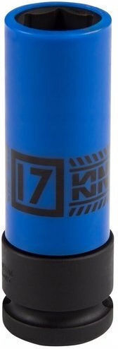 King Tony Long Thin-walled Impact Socket Sleeve 1/2'' 17mm*80