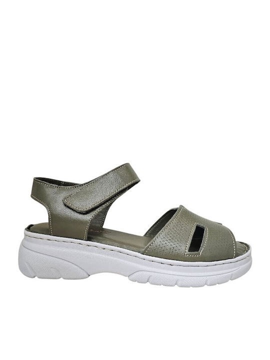 Summer Women's Green Platforms F40-Olive