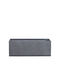 Marhome Planter-Pot Gray Xlarge Fiberclay Rectangular 90x36x33cm 06-94824-xl