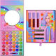 Make-up-Paletten und Sets Kevin Coco 39 Pigmentierte Lidschatten Lippenstift Glanz Eyeliner Erröten Regenbogen