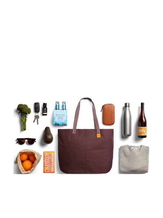 Τσαντα Ωμου Market Tote Burgundy