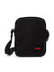 Ethon Herren Tasche Schulter / Crossbody Schwarze
