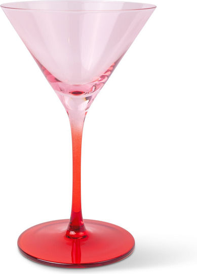 Here's How Σετ Ποτήρια Martini / Κοκτέιλ Κολωνάτα Γυάλινα Ροζ 200ml 2τμχ Here's How Σετ Ποτήρια Martini / Κοκτέιλ Κολωνάτα Γυάλινα Ροζ 200ml 2τμχ