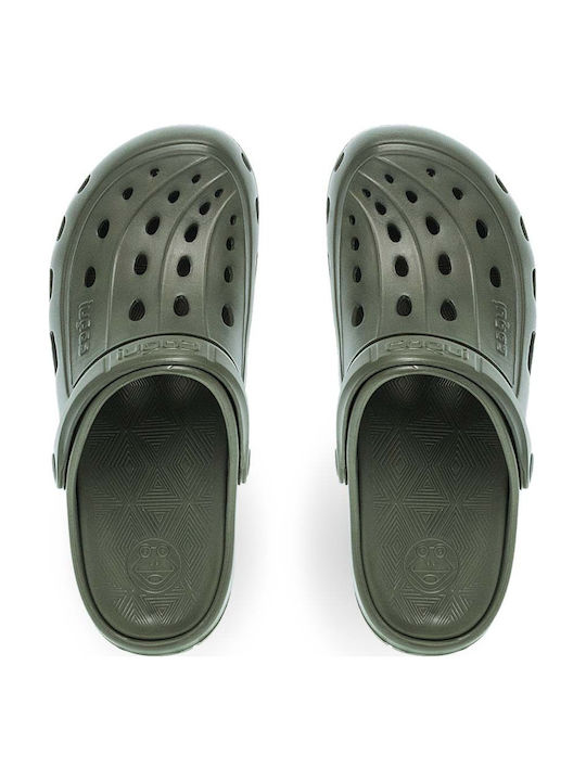 Coqui Herren Holzschuhe Grüne