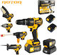 Multifuncțional 5 În 1 Cu Acumulator Rts1 24000 Rpm 21v/3ah Fără Perii
