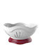 Bama Folia Obstschale Kunststoff Weiß 29,5x29,5x14cm