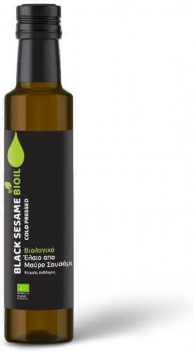 Black Sesame Oil Cold Pressed 250ml Health Trade Organic