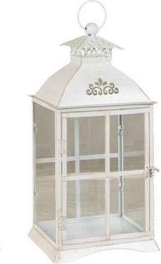 Lianos Metallische Floortop Laterne Weiß 20x50cm Lianos Metallische Floortop Laterne Weiß 20x50cm