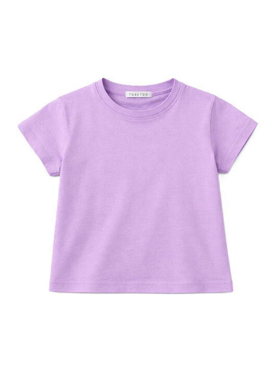 To Be Too Kinderoberteile T-Shirt Farbe Flieder
