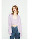 Ze Marze Damen Strickjacke Lila