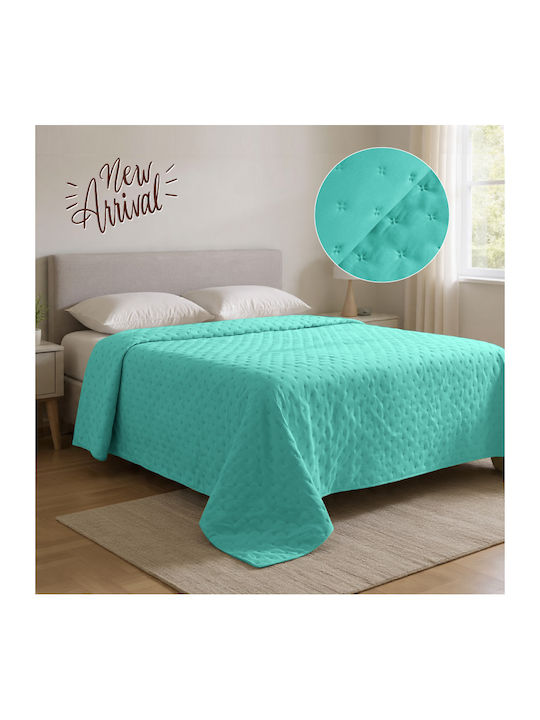Isadore Lorraine Extra Single Coverlet Green 160x240cm