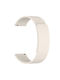 Λουράκι Σιλικόνης Striped Texture Μαγνητικό Κούμπωμα Amazfit Gtr 4 46mm Beige