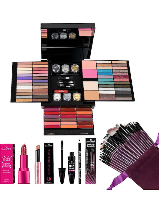Set Machiaj Makeup Fever Sensopro Milano + Cadouri