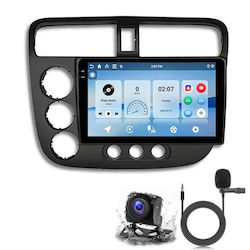 Honda Civic 2001-2005 Android Auto Κεντρικό Έλεγχος Οθόνη Πλοήγησης Bluetooth Player Μνήμη 4-πύρηνος 4gb + 64gb Στάνταρ + Κάμερα Οπισθοπορείας + Μικρόφωνο Honda Civic 2001-2005 Android Auto Κεντρικό Έλεγχος Οθόνη Πλοήγησης Bluetooth Player Μνήμη 4-πύρηνος 4gb + 64gb Στάνταρ + Κάμερα Οπισθοπορείας + Μικρόφωνο