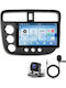 Honda Civic 2001-2005 Android Unitate Centrală Auto Ecran Navigație Player Bluetooth Memorie 4-Core 4GB + 64GB Standard + Cameră Marșarier + Microfon