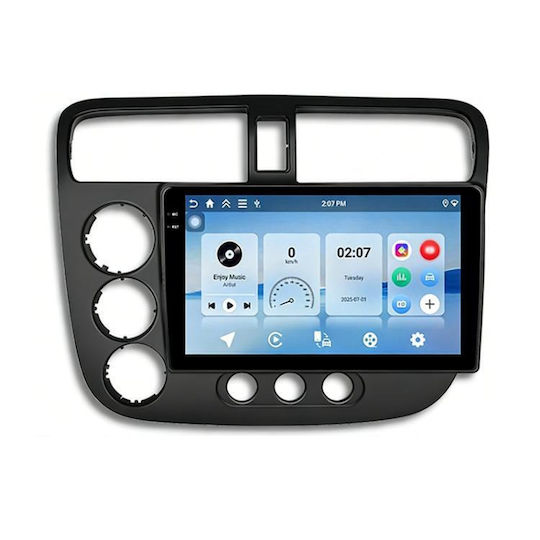 Honda Civic 2001-2005 Android Car Central Control Navigation Screen Bluetooth Player Memory 4-Core 2GB + 64GB Standard