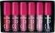 Set 6 Sensopro Milano Lipgloss Spiegel Glow Babe