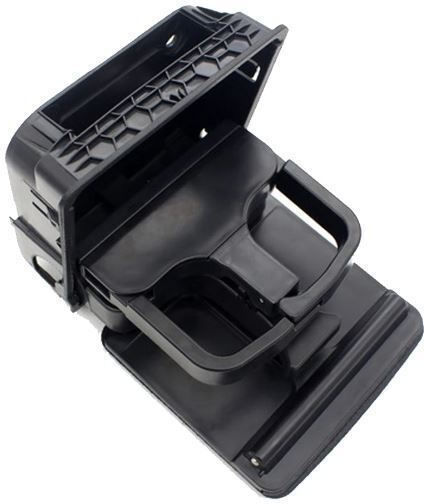 Car Cup Holder Foldable 2 Slots Vw Golf 5 2003-2009 1k0862532 Black