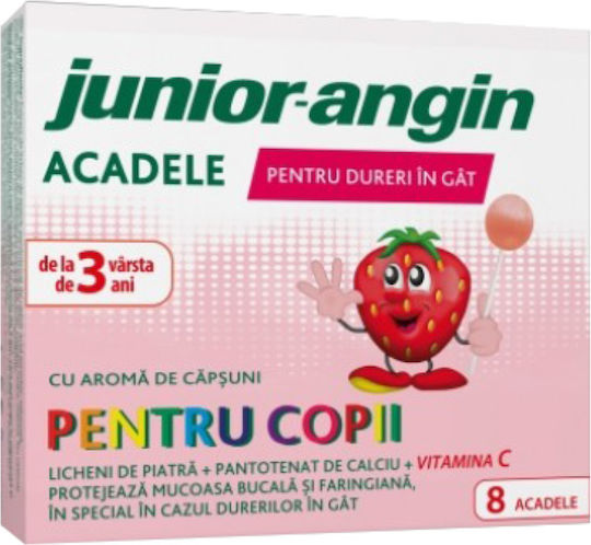 Klosterfrau Junior Angin Supliment Alimentar Special 8 Bucăți Aromă Căpșuni