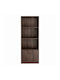 Bookcase Walnut 60x30x170cm