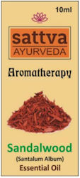 Sattva Organic Essential Oil Sandalwood 10ml Sattva Organic Essential Oil Sandalwood 10ml