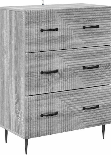 Wooden Bedroom Chest of Drawers 66x34.5x89.5cm