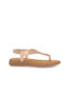 Women's Flat Sandals Gold