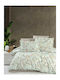 Madi Niva Grüne Bettbezug-Set 170x240cm Einzel mit Kissenbezug