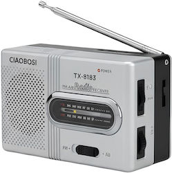 Avizar TX-8183 Ραδιοφωνάκι Μπαταρίας Γκρι Avizar TX-8183 Ραδιοφωνάκι Μπαταρίας Γκρι