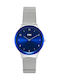 Storm Womens Watch 33mm Battery With Silver Metal Bracelet