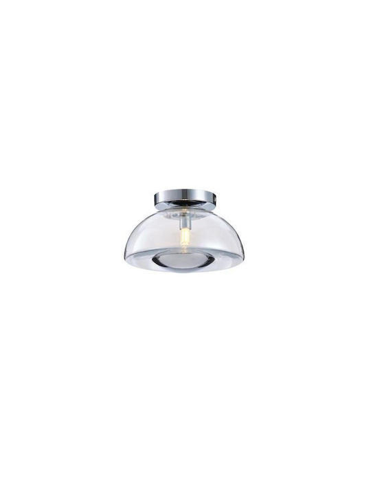 Eurolamp Ceiling Light 23cm Silver with G9 Socket