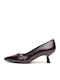 Leather Heels Red