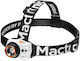 Mactronic Wiederaufladbarer Kopf LED Taschenlampen IP64 mit Maximaler Helligkeit 320lm