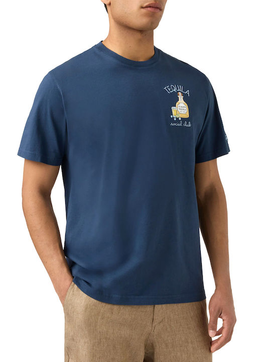 MC2 Portofino Social T-shirt Κιτρινο- Μπλε