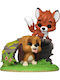 Funko Pop! Momente Disney: Der Fuchs und der Hund - Tod und Copper 1707