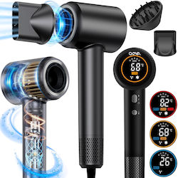 Qova Uscător de Păr Ionic Profesional cu Difuzor 1600W