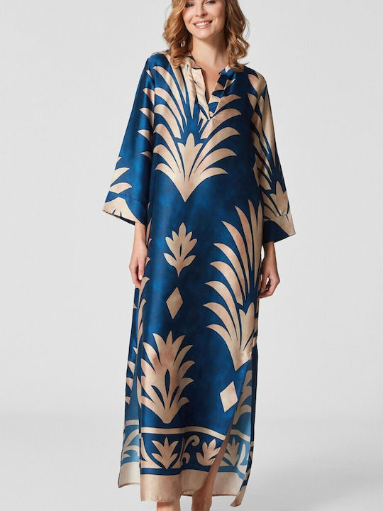 Pen-ky Rochie Satin All Day Albastră
