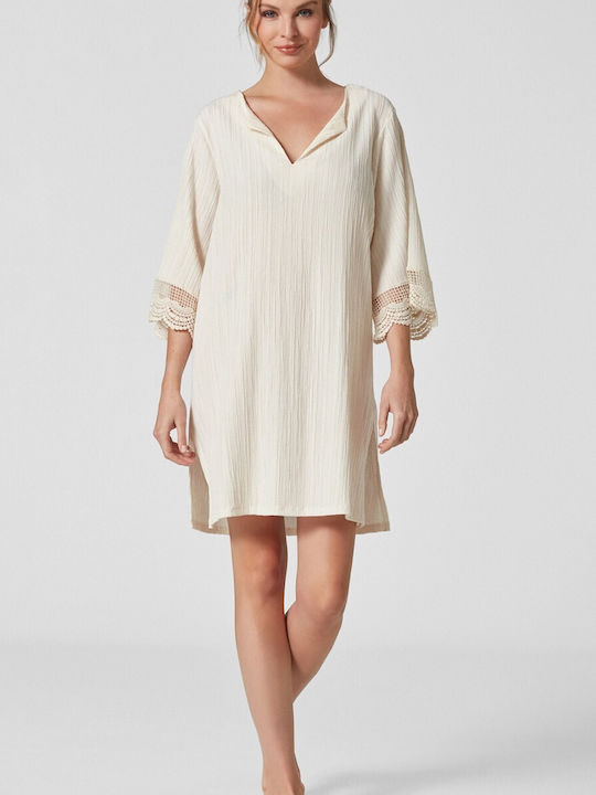 Pen-ky Lace Dress All Day Ecru
