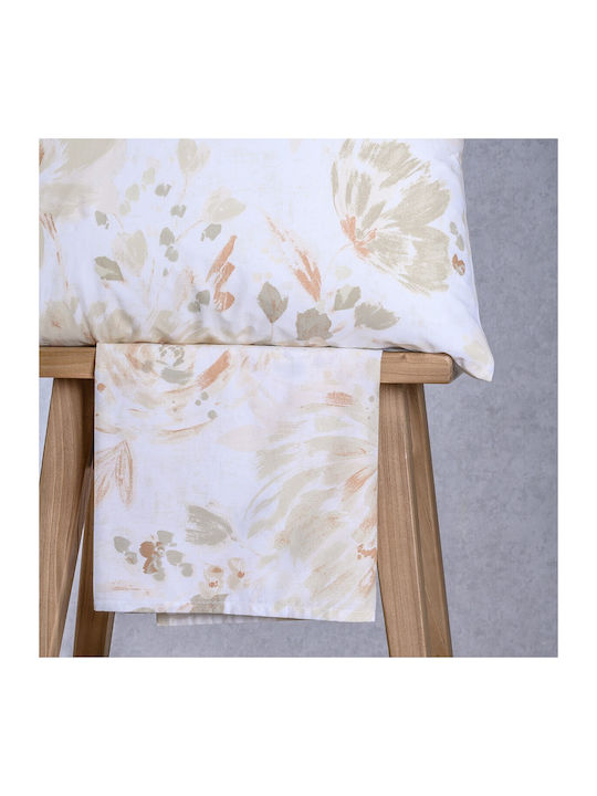 24home.gr Casual Set Bed Sheets Double With Rub...
