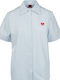 Short Sleeve Women's Shirt Light Blue