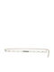 Leather Women's Chain Belt Silver