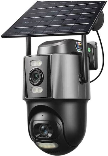 XY-05948 IP Triple Surveillance Camera Waterproof Battery with Two-Way Communication