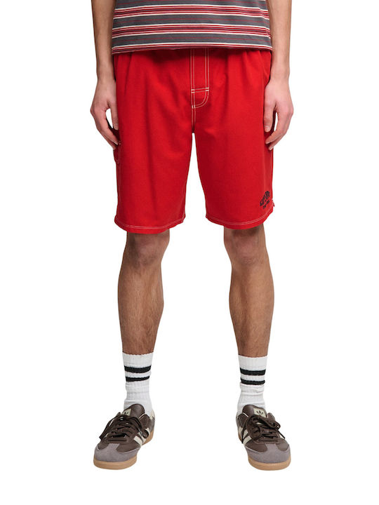 D3 Ovin Men's Swim Bermuda Red