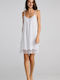 Pen-ky Summer Women's Nightgown Light Blue