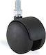 Bolt Wheel 50mm Pvc