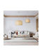 VenCore Brown Boho Bell Pendant Ceiling Light with E27 Socket 50x50x34cm