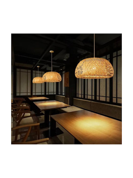 VenCore Boho Grid Pendant Ceiling Light with E27 Socket 60x60x30cm