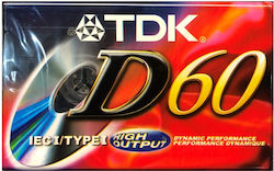 Tdk D60 Fabrik Leere Audiokassette Tdk D60 Fabrik Leere Audiokassette