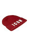 Beanie Unisex Knitted Beanie in Burgundy Colour