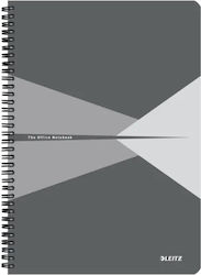 Leitz Σπιράλ Τετράδιο Ριγέ Α4 90 Φύλλων Leitz Σπιράλ Τετράδιο Ριγέ Α4 90 Φύλλων